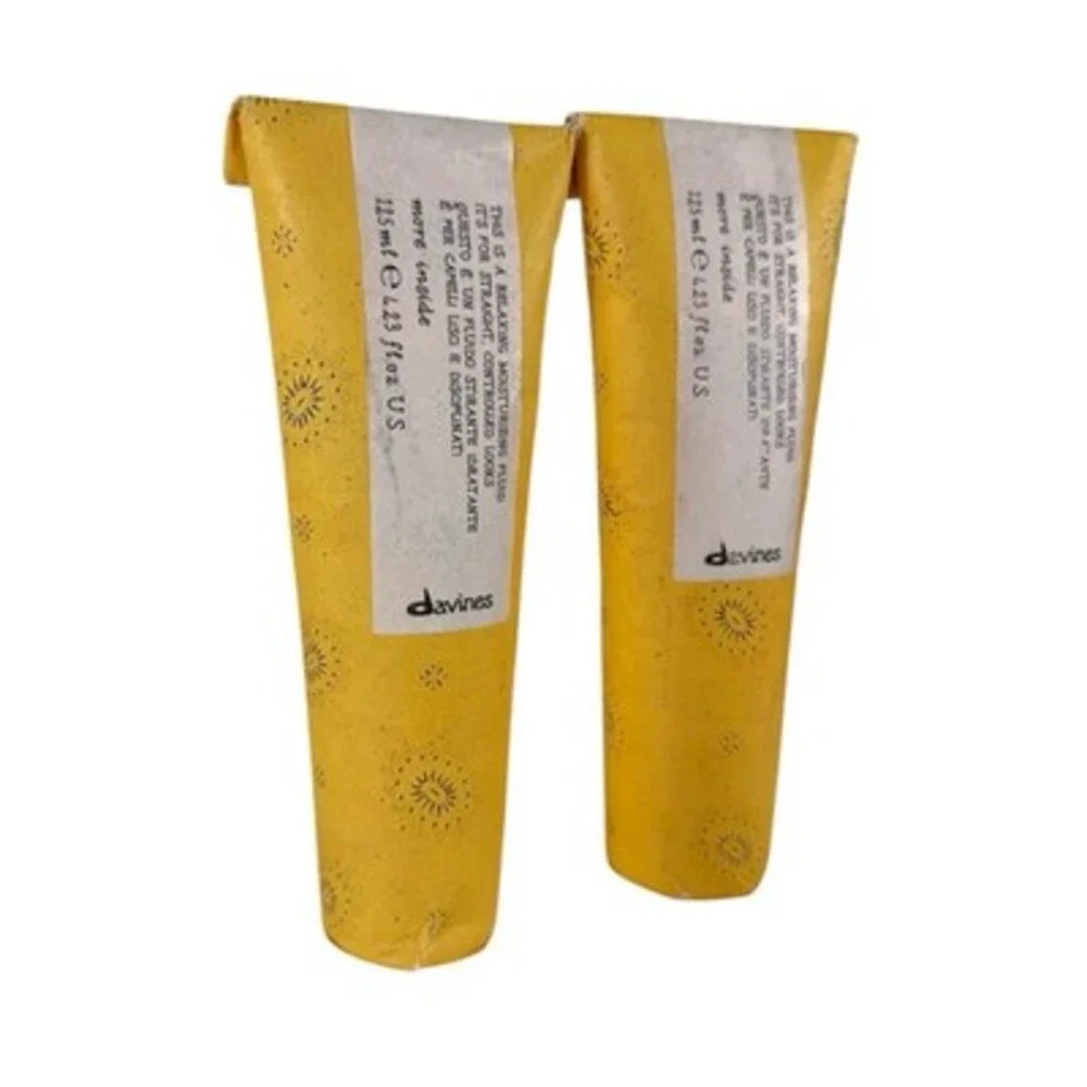 2 Pack Davines More Inside Relaxing Moisturizing Fluid 4.23 fl oz / 125mL NEW
